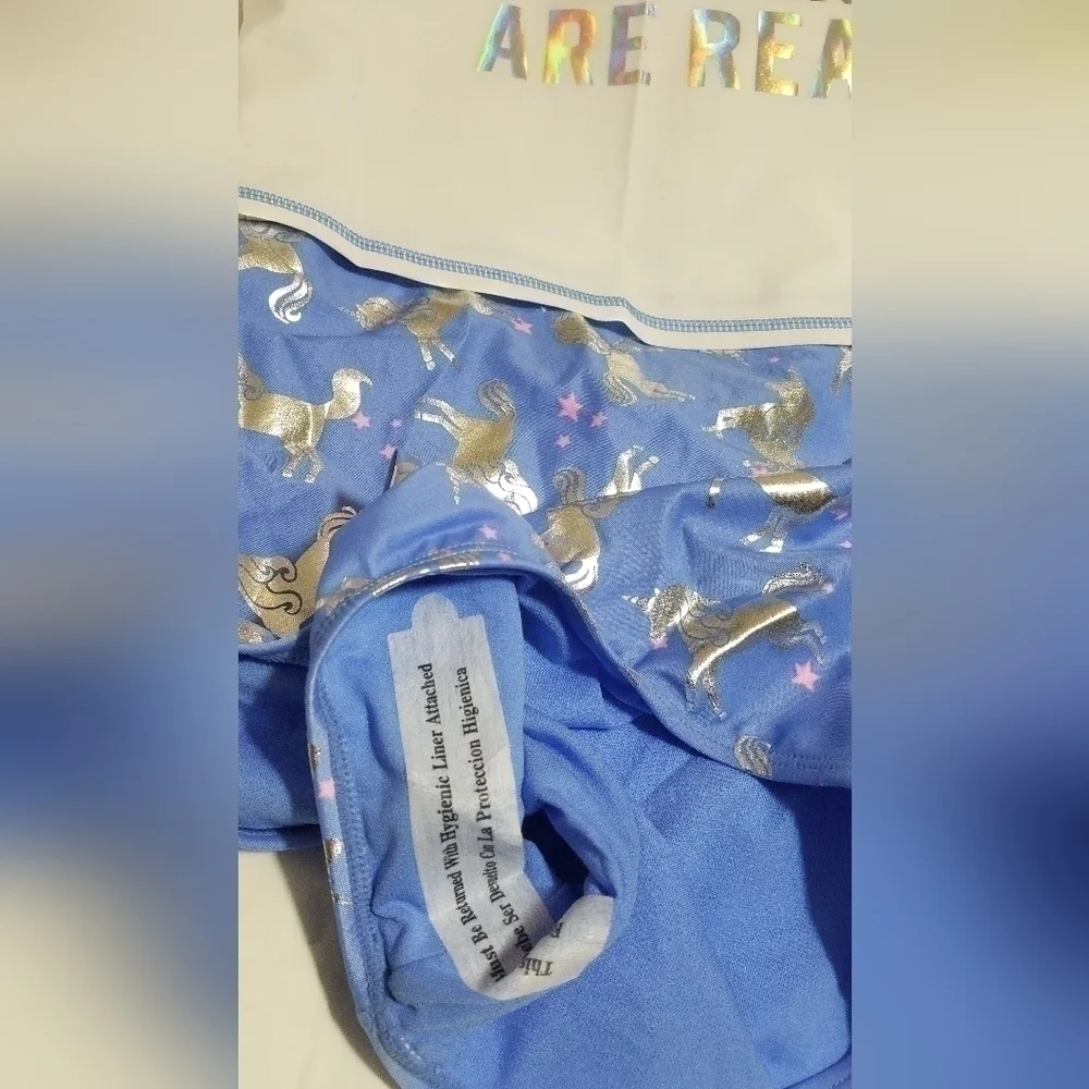 More Than Magic Unicorn Bathing Suit And Crop Top